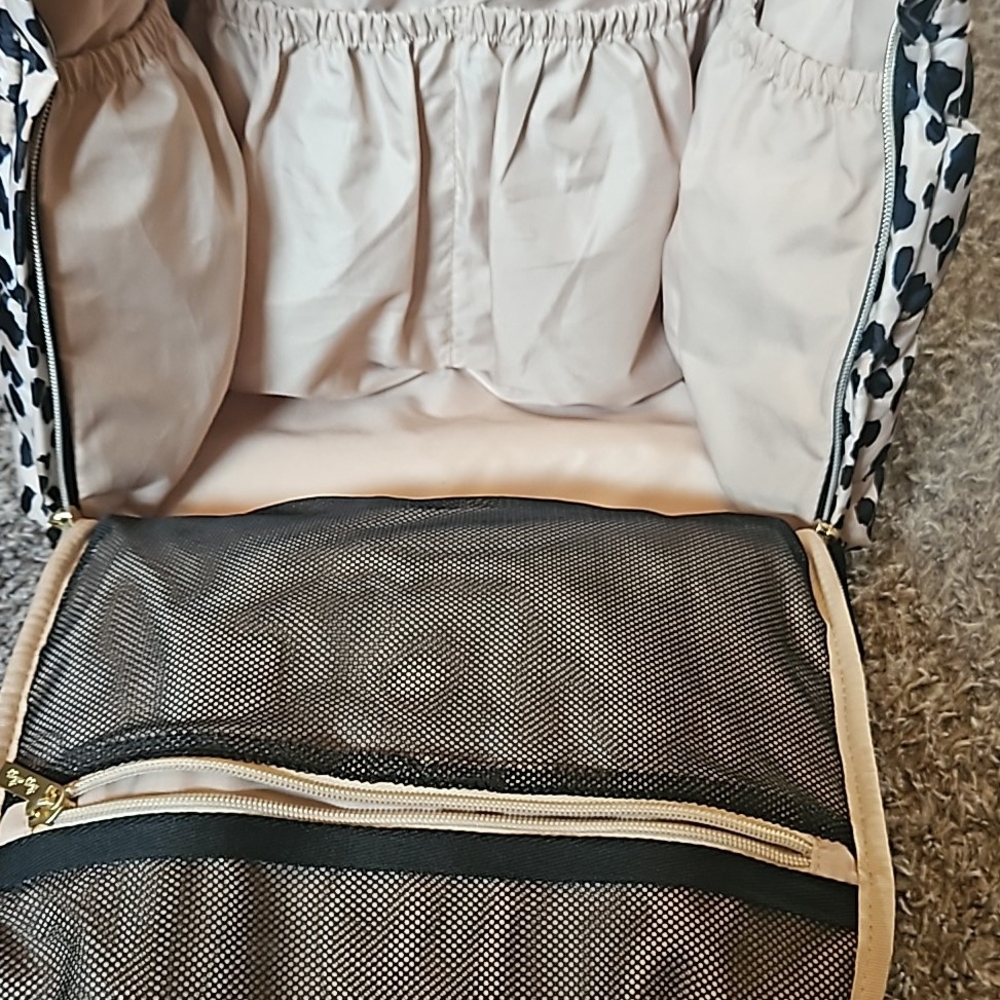 Itzy Ritzy Leopard Print Backpack - Picture 3 of 4